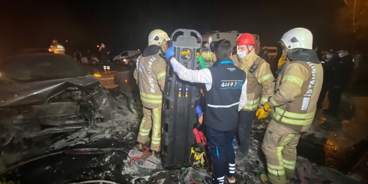Sarıyer’de Feci Kaza: 2 Yaralı