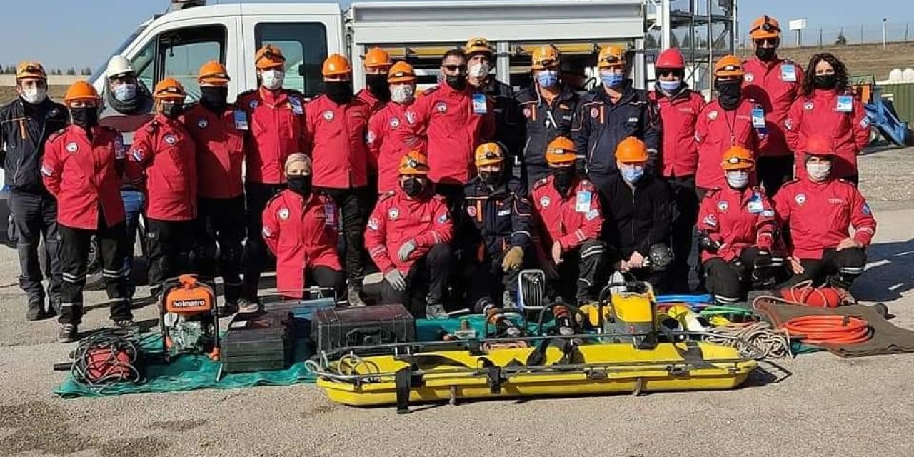 Tamga Uluslararası Arama Ve Kurtarma Ankara Genel Merkez Eğitimi Tamamlandı