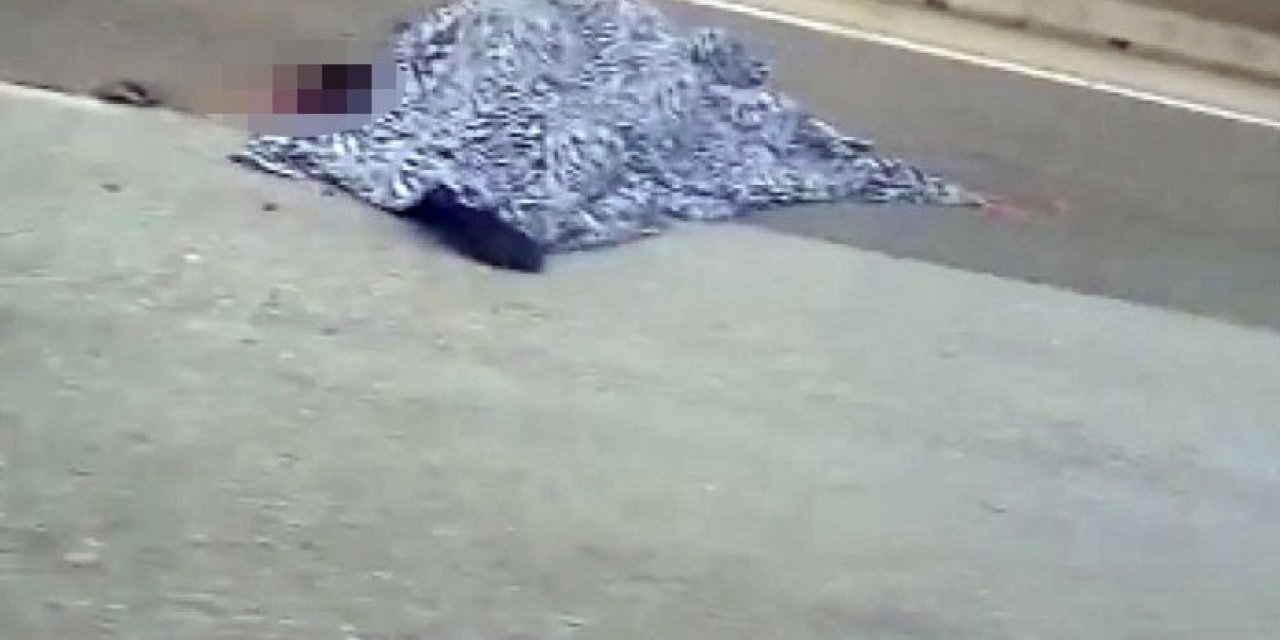 Bariyerlere Çarpan Motosiklet Sürücüsü Feci Şekilde Can Verdi