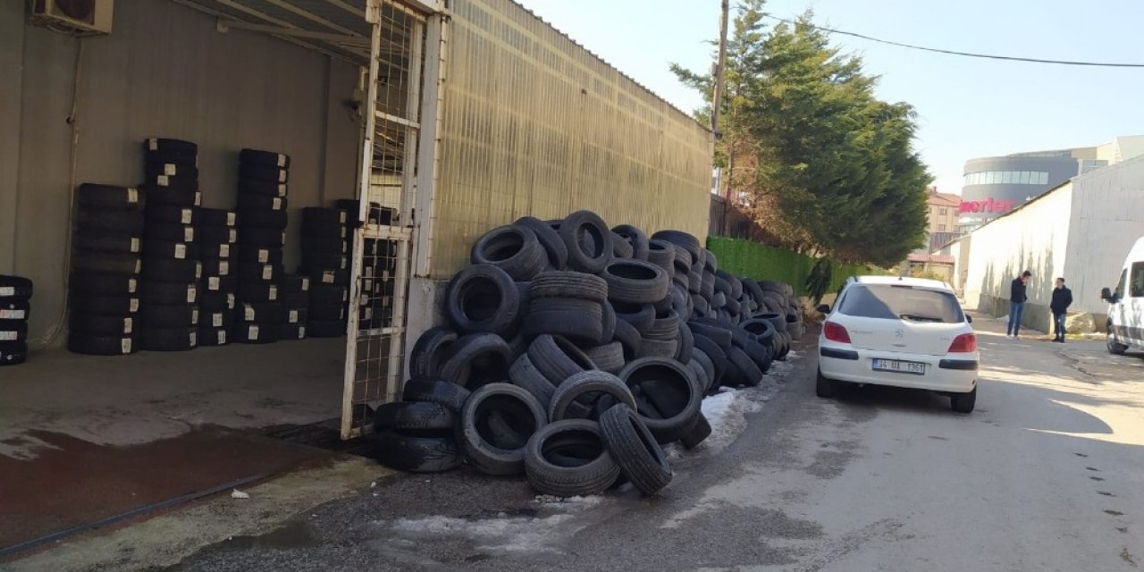 İ̇zmit Belediyesi Atık Lastikleri Geri Dönüştürüyor
