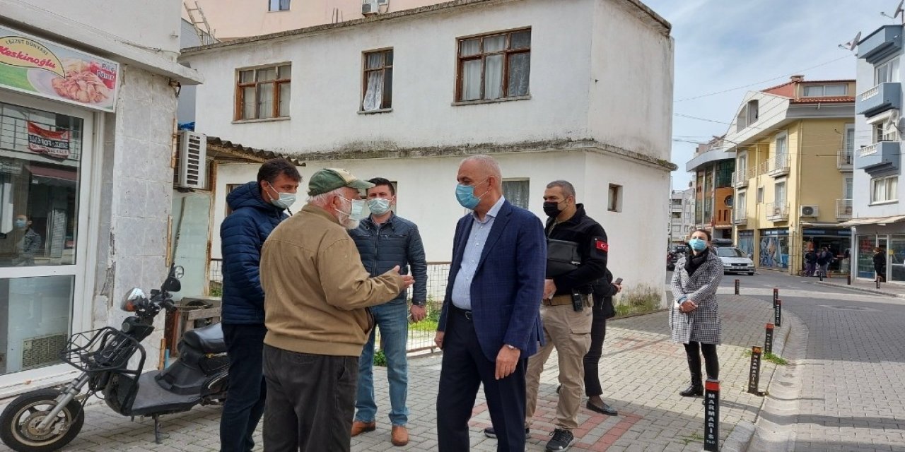 Marmaris Kaymakamı Aksoy İlçede Denetime Çıktı