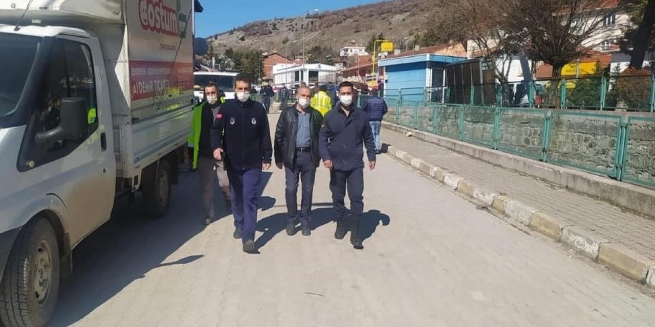 Dodurga Beldesinde Kontrollü Normalleşme Denetimi