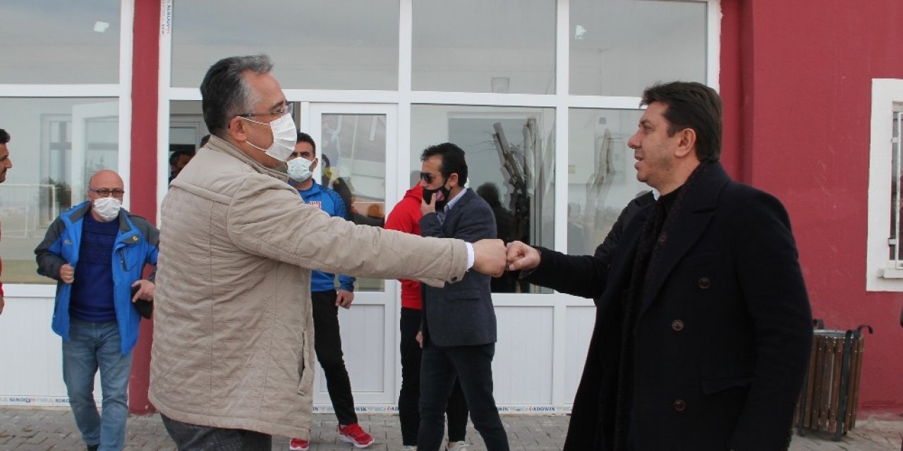 Nevşehir Belediye Başkanı Savran Nevşehir Belediyespor’u Ziyaret Etti
