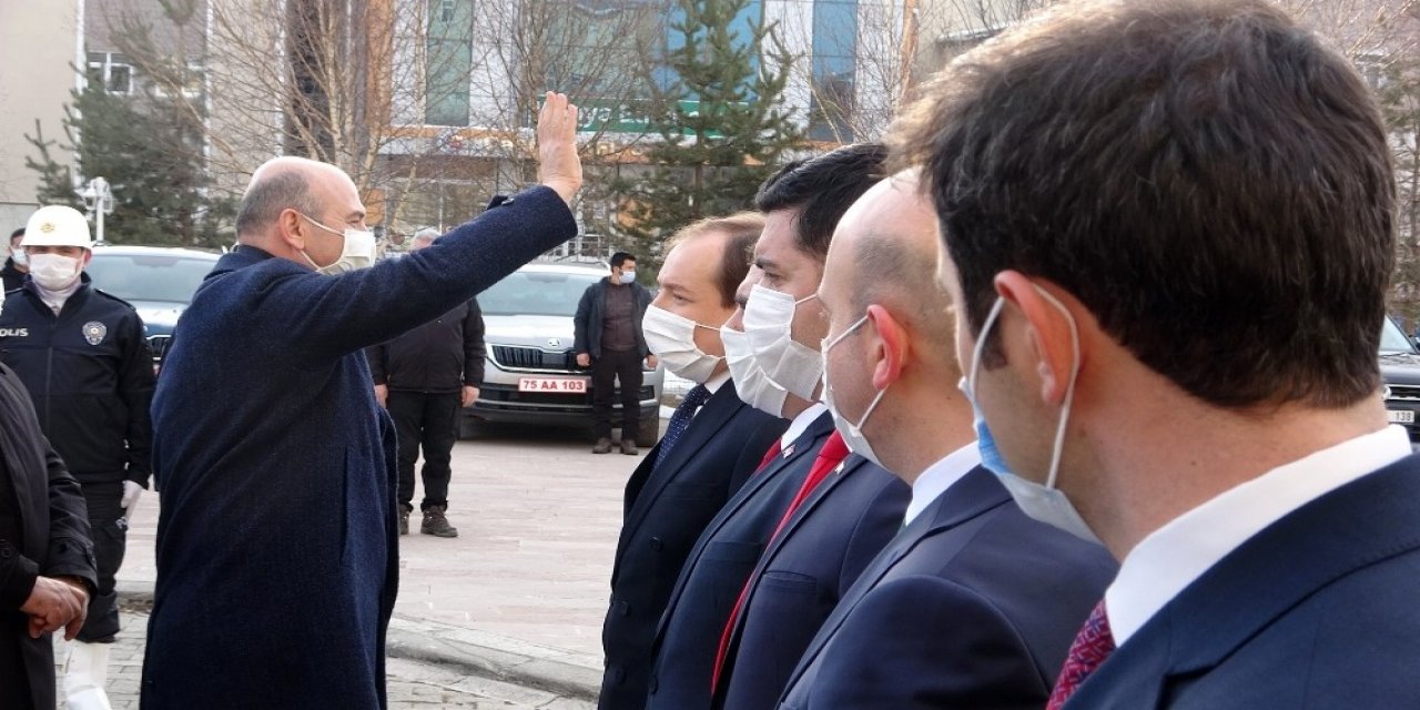 İ̇çişleri Bakanı Soylu Ardahan’da