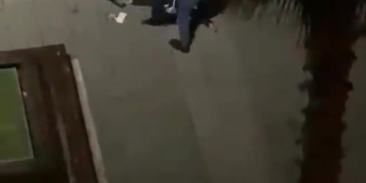 Samsun’da Dehşet Anları: Çocuğunun Gözü Önünde Defalarca Tekmeledi