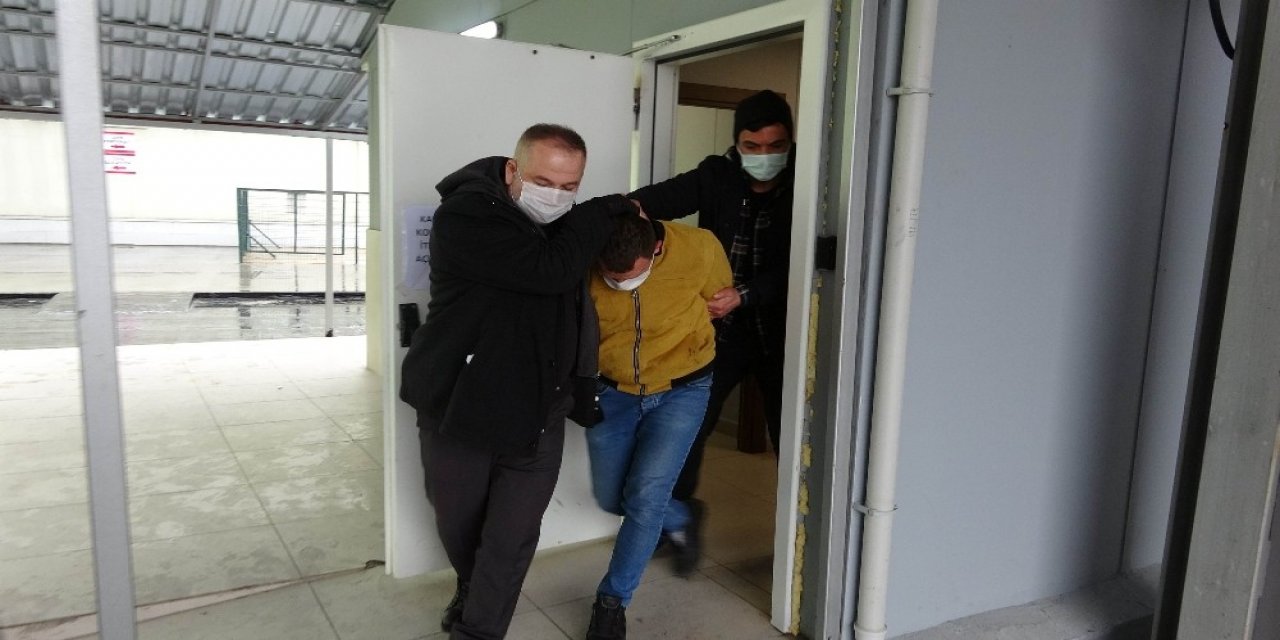 Eski Eşini Vahşice Darp Eden Şahıs Cezaevinde