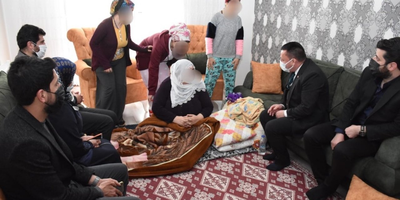 Bağlar Belediye Başkanı Beyoğlu’ndan Mağdur Aileye Destek