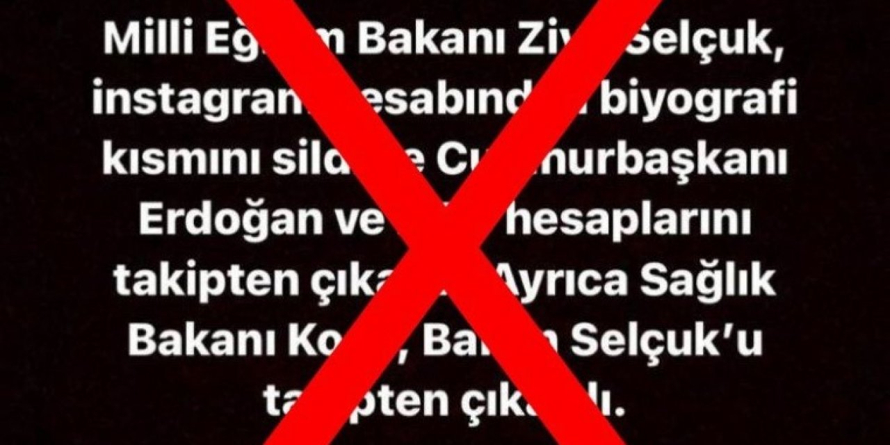 Meb: “bakanlığımız Resmi İletişim Kanalları Tarafından Paylaşılmayan İçeriklere İtibar Etmeyiniz”