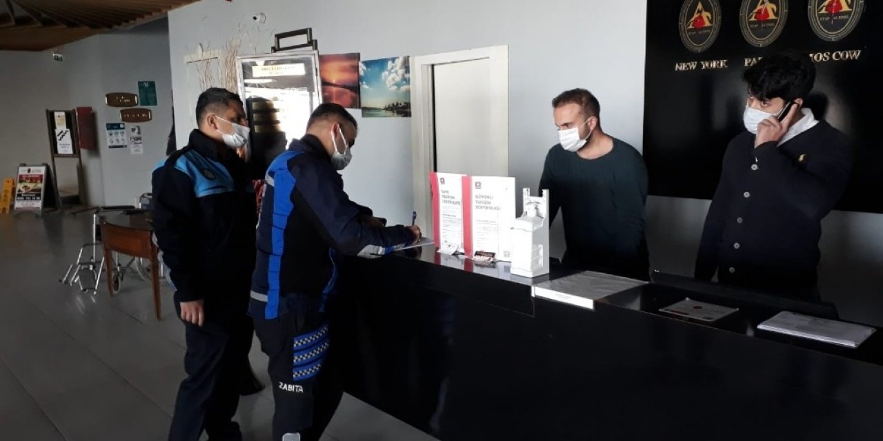 Aliağa’da Otel Ve Konaklama Tesislerine Denetim