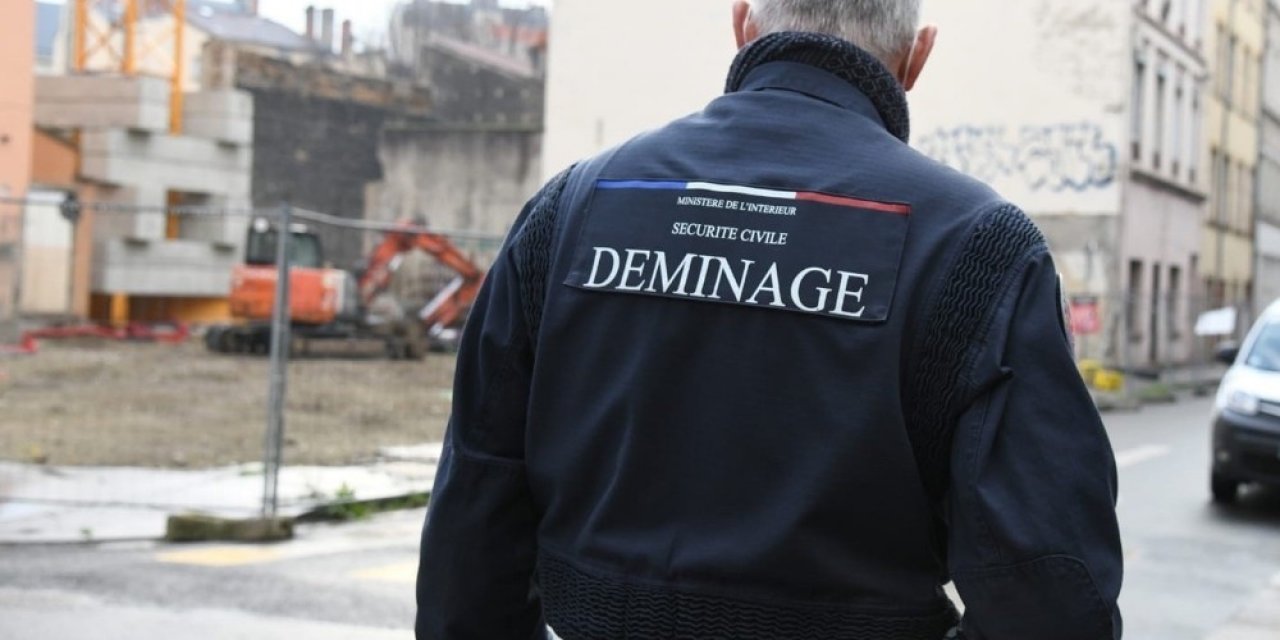 Lyon’da 2. Dünya Savaşı’nda Kalma Bomba Bulundu