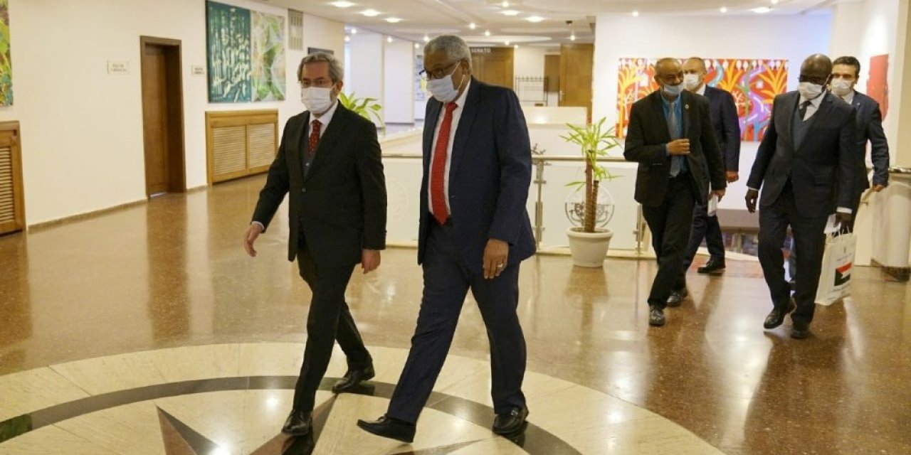 Sudan Büyükelçiliğinden Ankara Üniversitesine Ziyaret