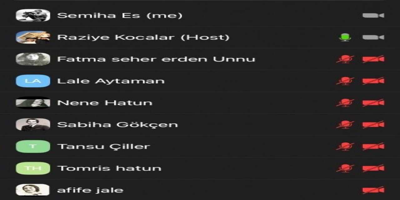 Öğrenciler Önemli Türk Kadınlarının Yerine Geçti