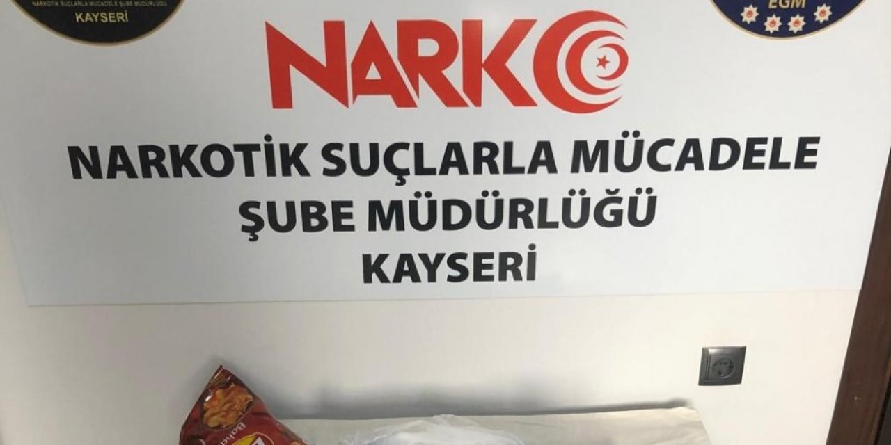 Cips Paketinden Uyuşturucu Çıktı