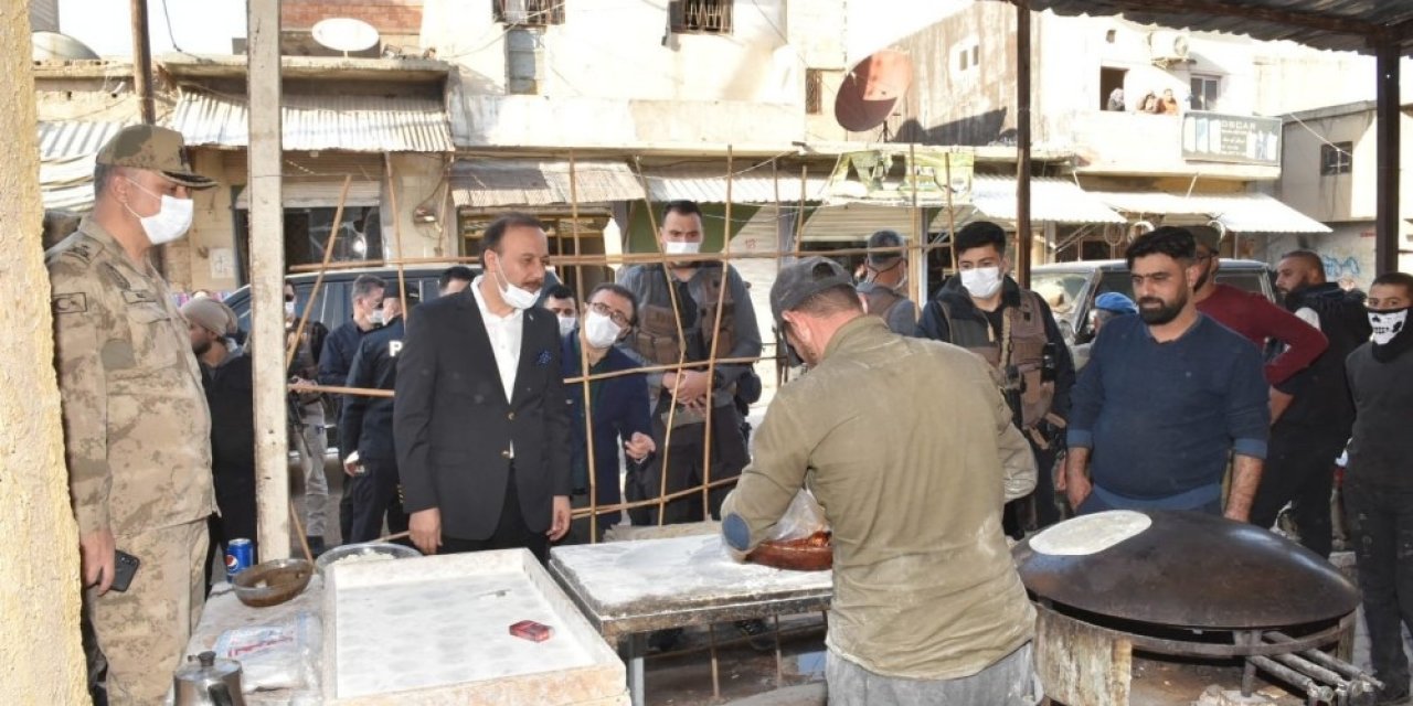 Vali Erin Barış Pınarı Bölgesinde İnceleme Yaptı