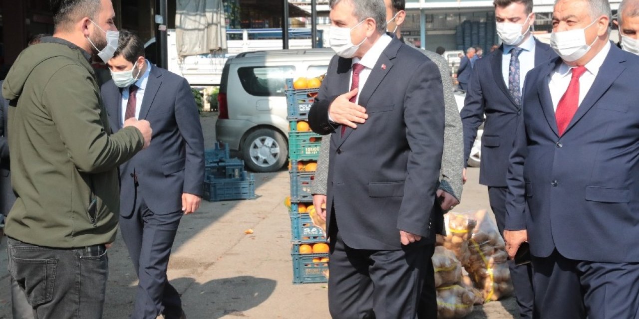 Beyazgül Şutim Esnafını Ziyaret Etti