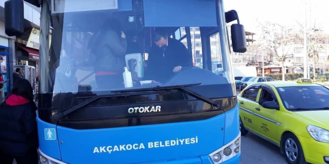 Akçakoca’da Ulaşım Araçları Denetlendi