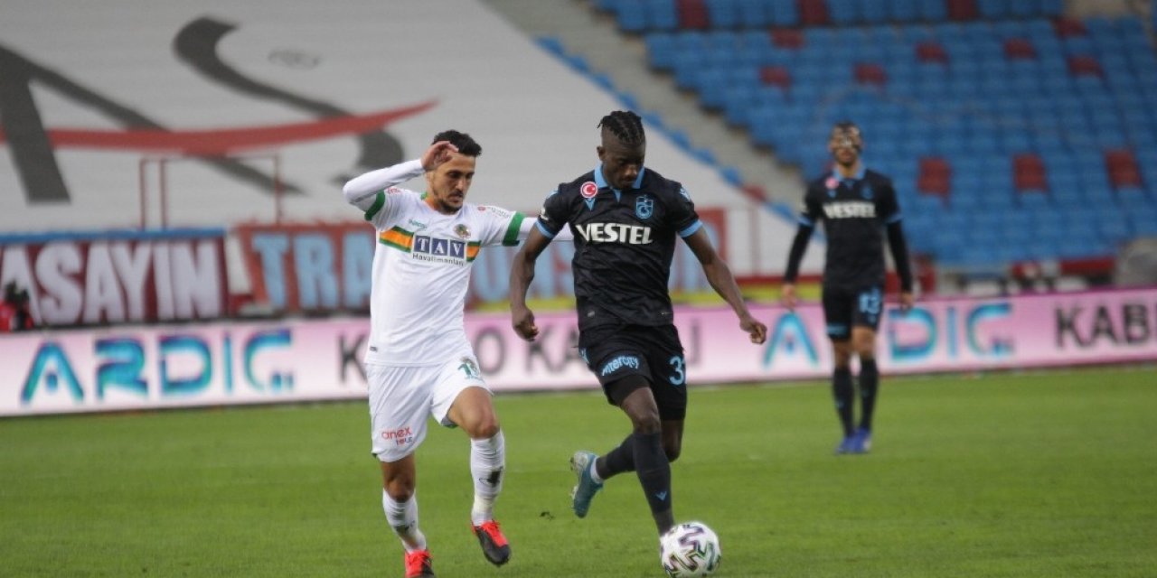 Süper Lig: Trabzonspor: 1 - Aytemiz Alanyaspor: 3 (maç Sonucu)