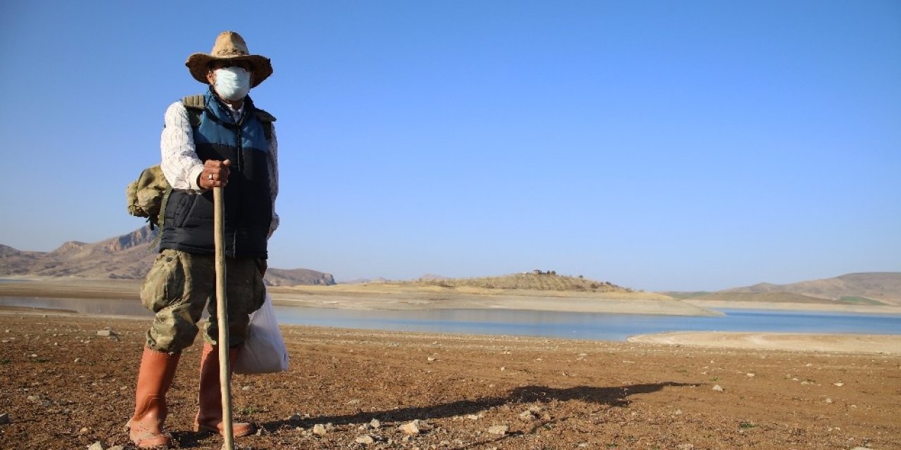 Robinson Ziya Dedenin Adasını Kuraklık Vurdu, İlk Defa Yarım Ada Oldu