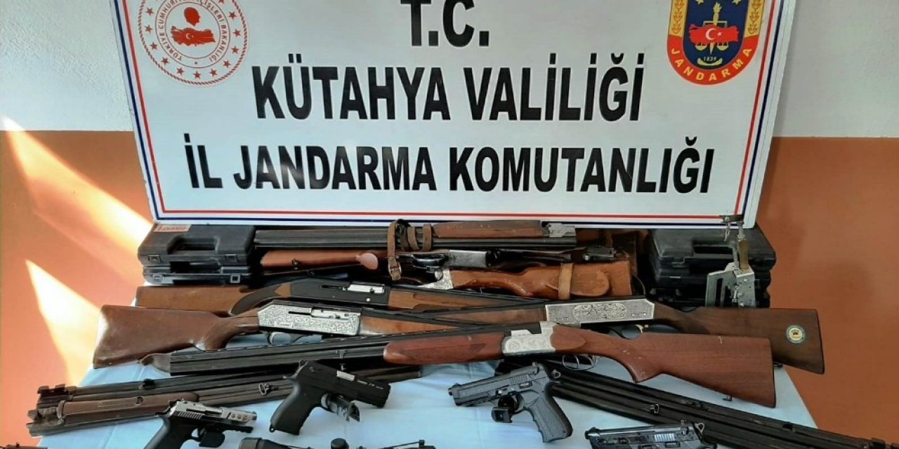 Kütahya’da Silah Ve Mühimmat Kaçakçılığı: 1 Gözaltı