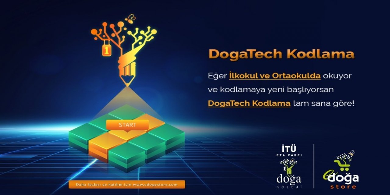 Sertifikalı Kodlama Eğitimi İçin Dogatech Çevrim İçi Kursları Başlıyor