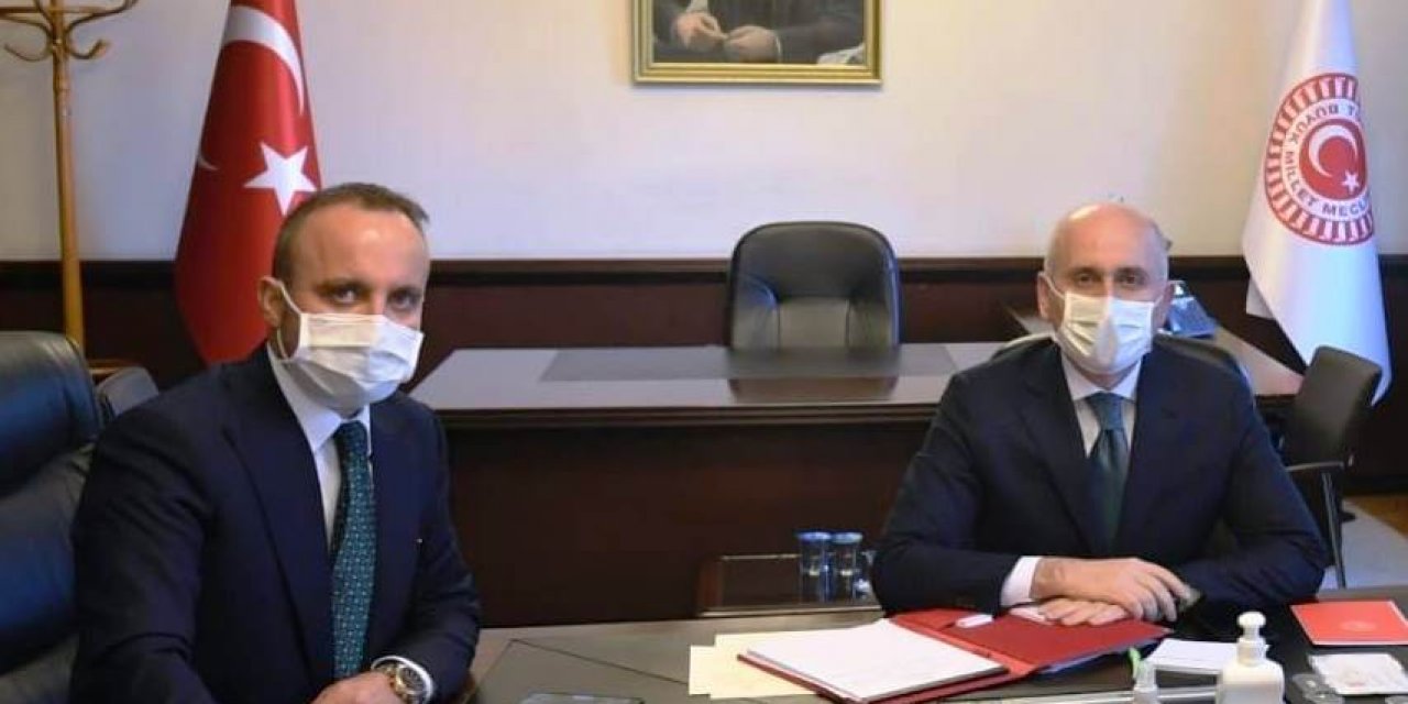 Turan, Bakan Karaismailoğlu İle Bir Araya Geldi
