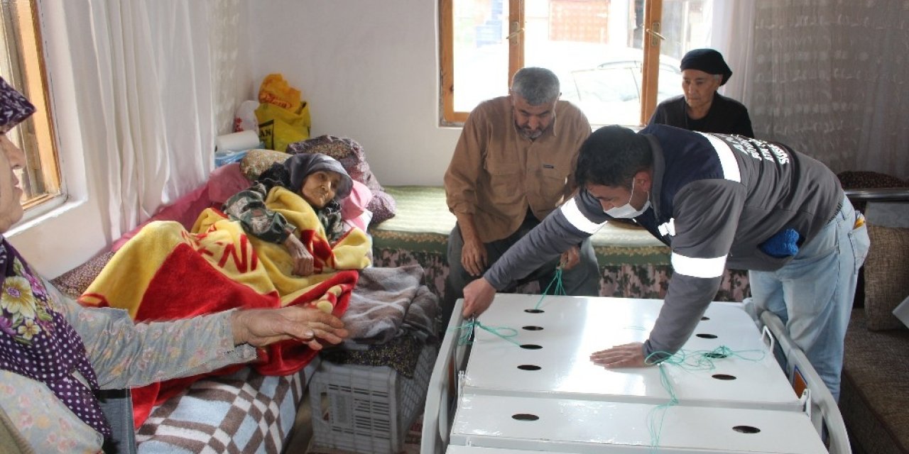 Büyükşehir’den Bin 283 Vatandaşa Hasta Yatağı