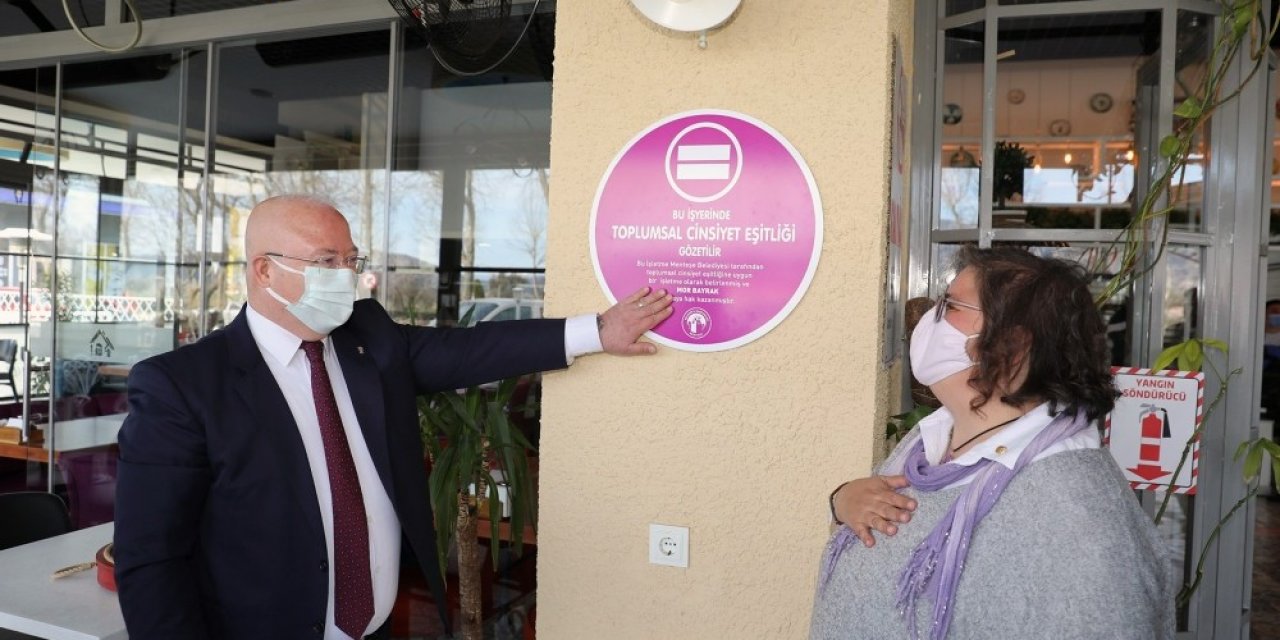Menteşe’de Cinsiyet Eşitliğine ‘mor Bayrak’ Uygulaması