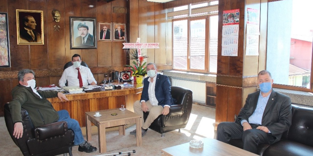 Bartın Sakatlar Derneğinden Kaya’ya Tebrik Ziyareti