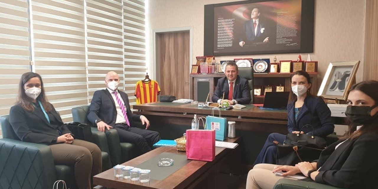 Unıcef Türkiye Direktörü Dominicis’in Kilis Temasları