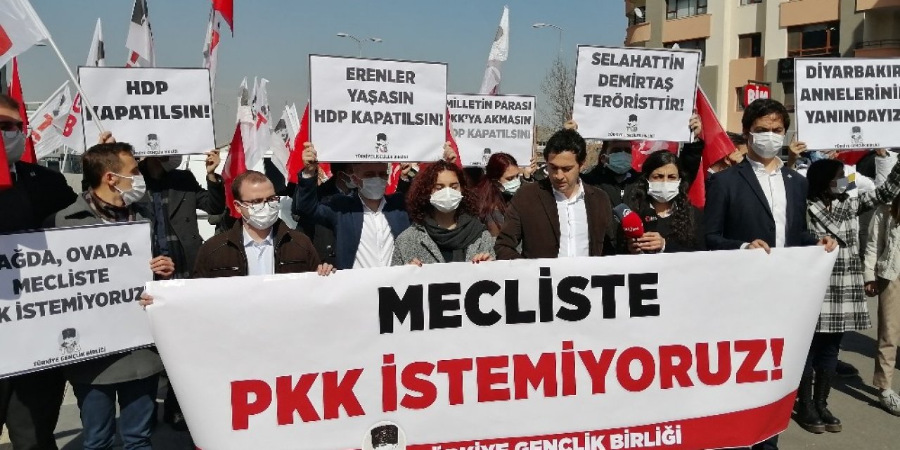 Türkiye Gençlik Birliği’nden “hdp Kapatılsın” Talebi