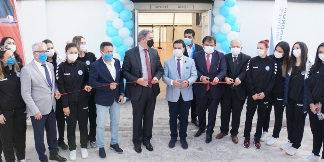 Bodrum Belediyesi Türkan Saylan Spor Kompleksi Açıldı
