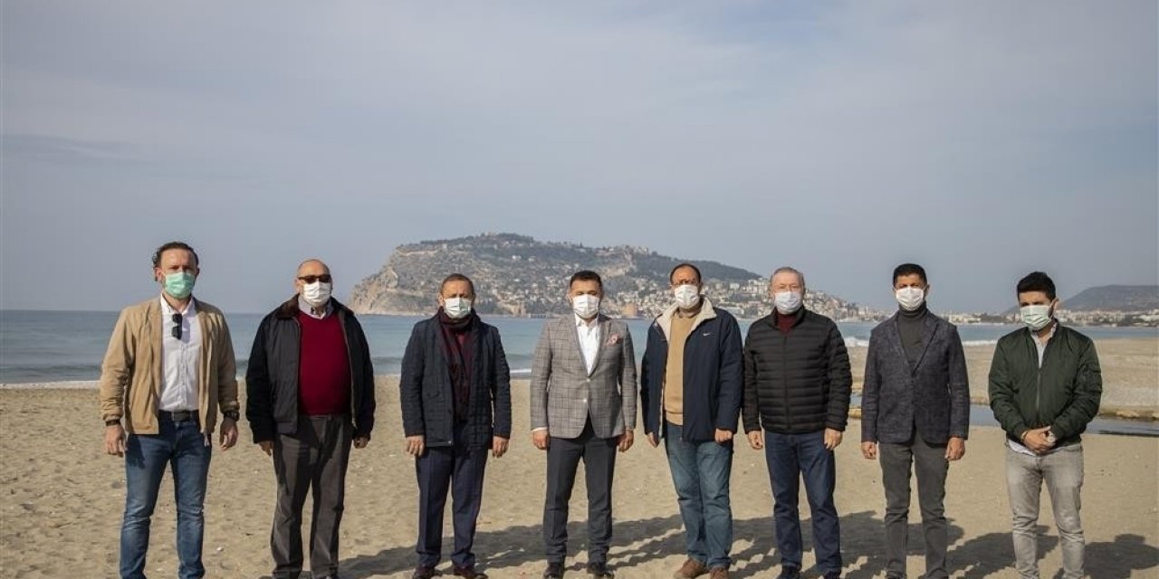Alanya’da Sahil Bandının Çehresini Değiştirecek Proje İçin Düğmeye Basıldı
