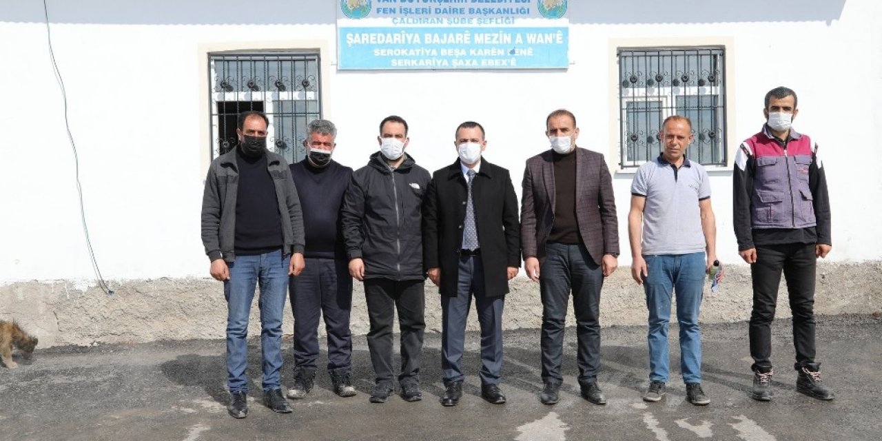 Kaymakam Türkman İş Sezonu Öncesi Birimleri Ziyaret Etti