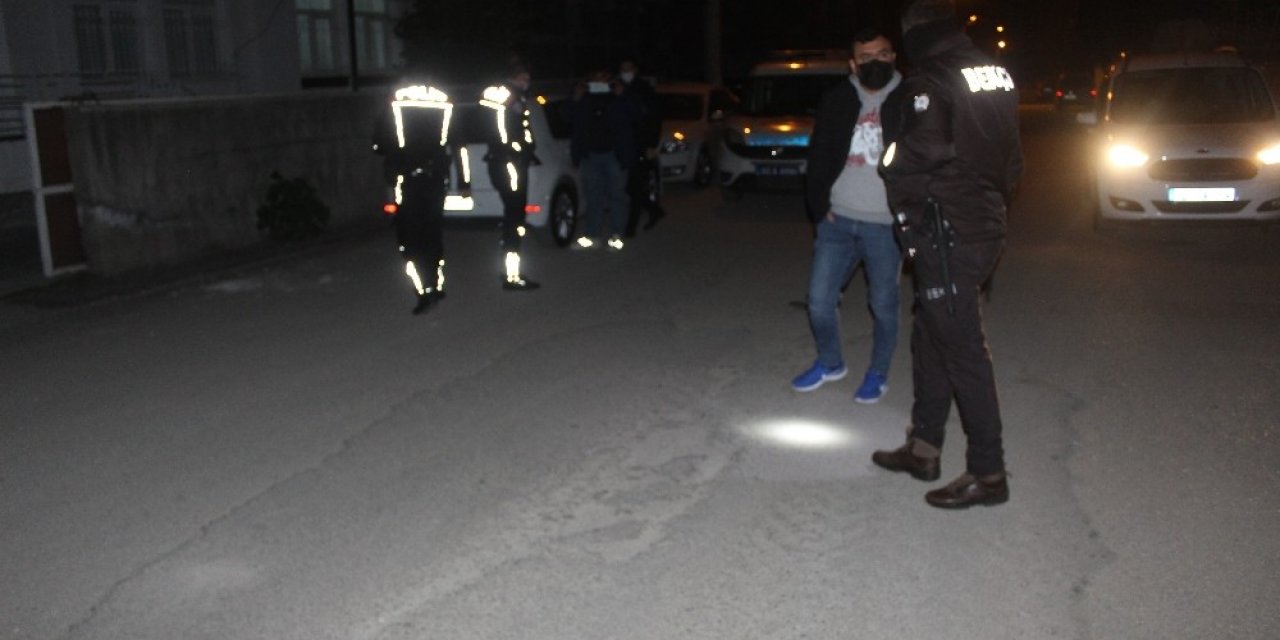 Magandalar Polisi Harekete Geçirdi