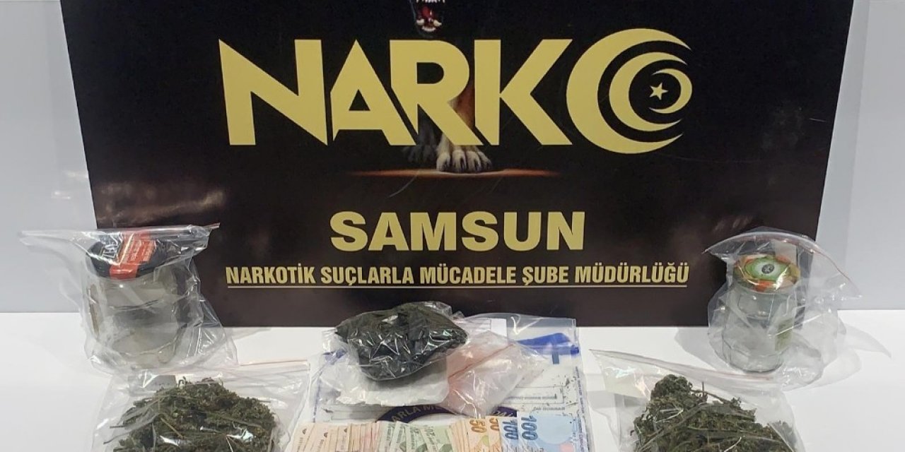 Samsun’da 2 Kişi Uyuşturucu Ticaretinden Gözaltında