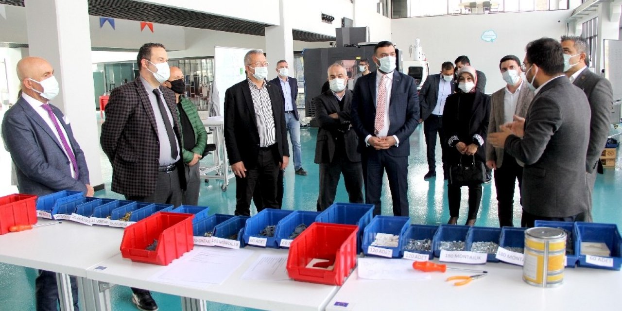 Müsi̇ad Üyeleri Osb’de İncelemelerde Bulundu