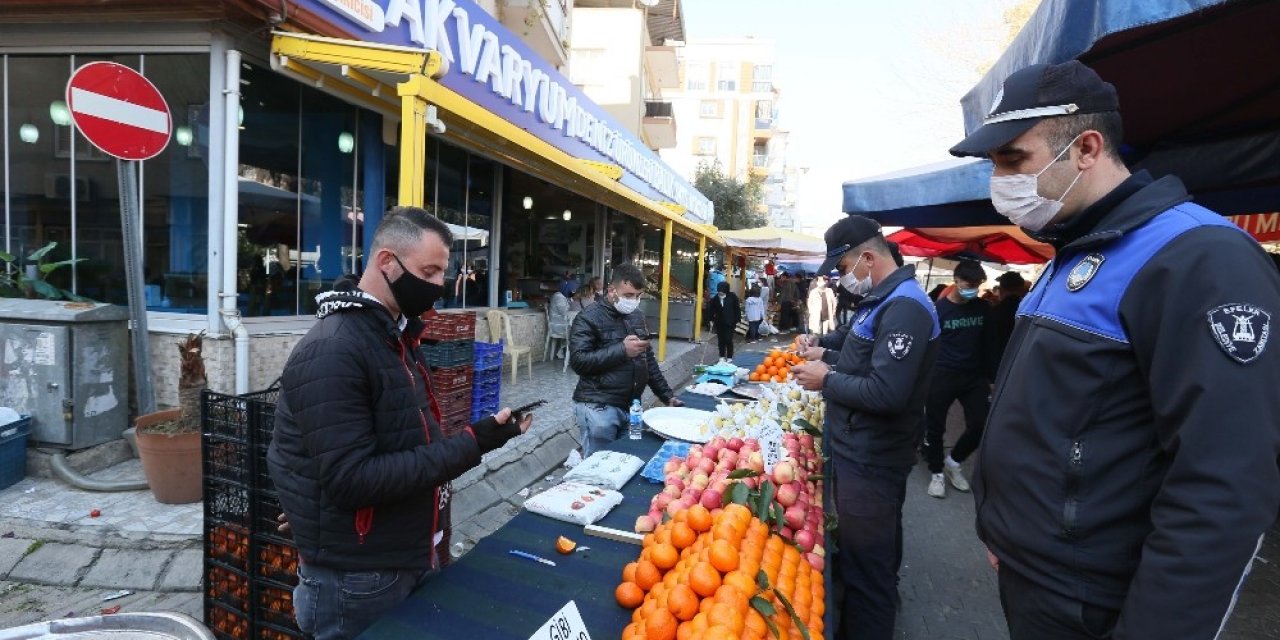 Efeler Zabıtası Denetimlerini Sürdürüyor