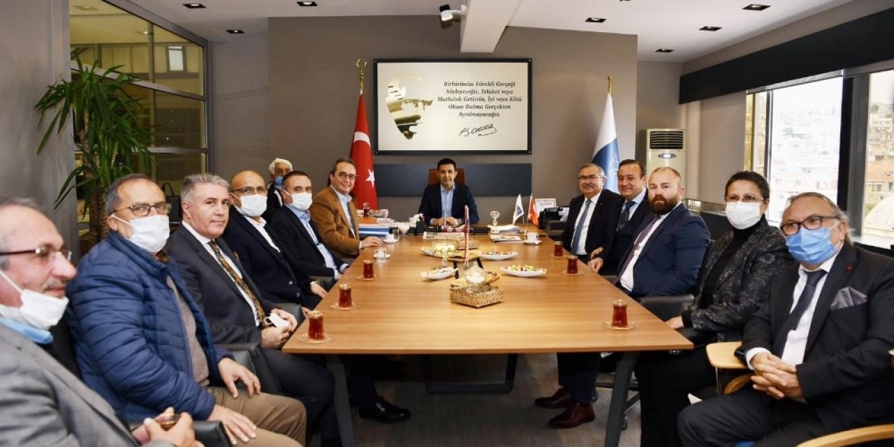 Chp’li Vekiller Başkan Günel İle Buluştu