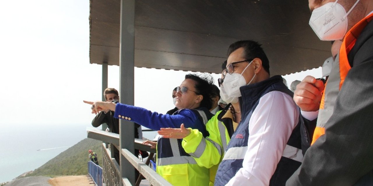 Bakan Dönmez Akkuyu Ngs Sahasında İncelemelerde Bulundu