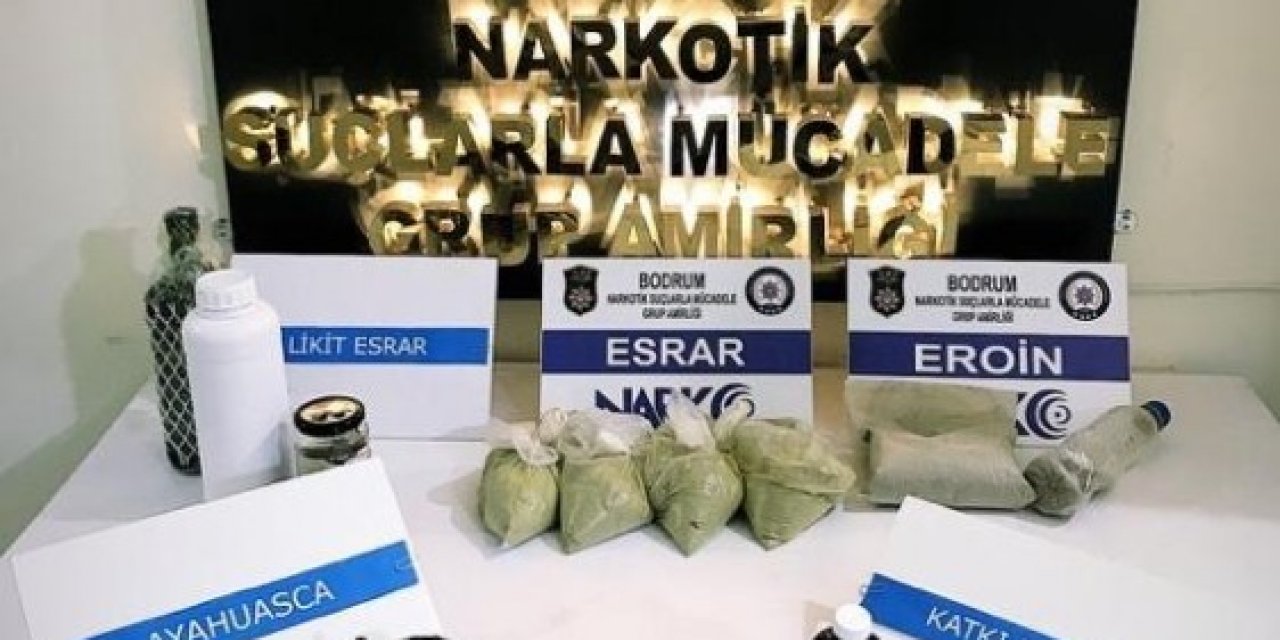 Bodrum’da Uyuşturucu Operasyonu
