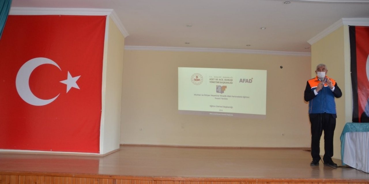 “afet Farkındalık Eğitimi” Düzenlendi