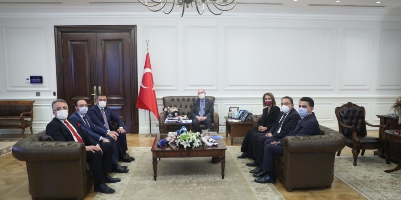 Nevşehir Heyetinden, İ̇çişleri Bakanı Soylu’ya Ziyaret