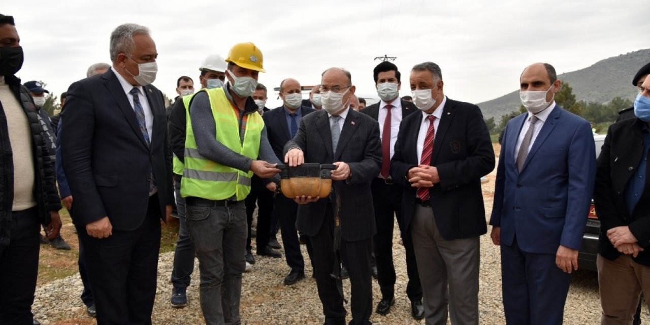 Gölmarmara Hes’in Temeli Atıldı