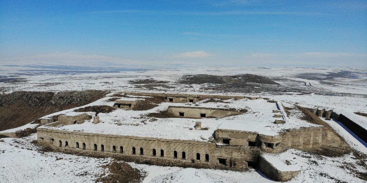 271 Yıllık Tabya Havadan Görüntülendi