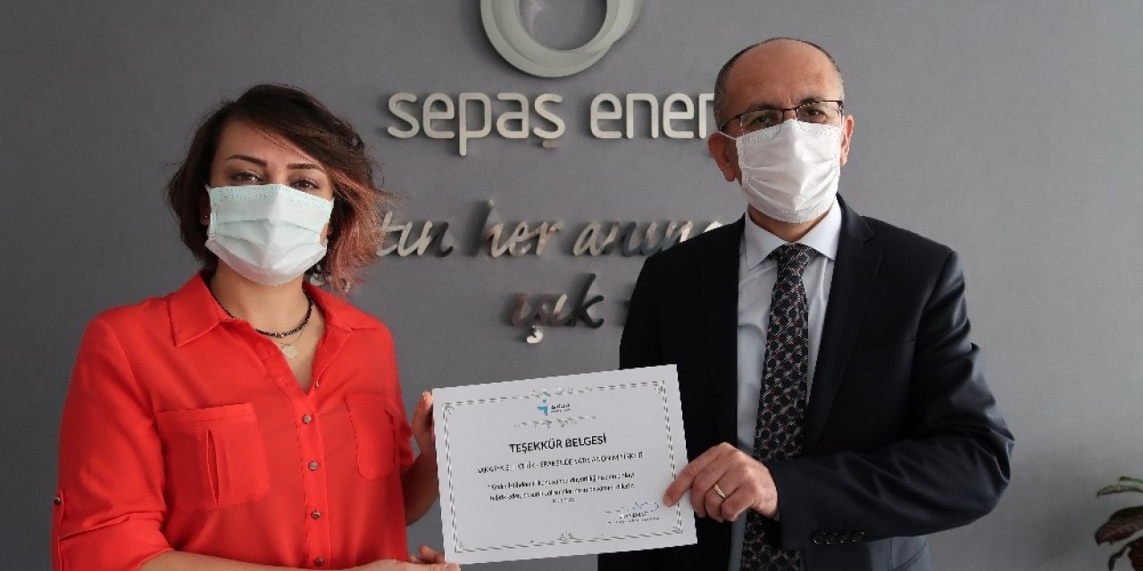 Sepaş Enerji’ye Kadın İstihdamı Teşekkürü