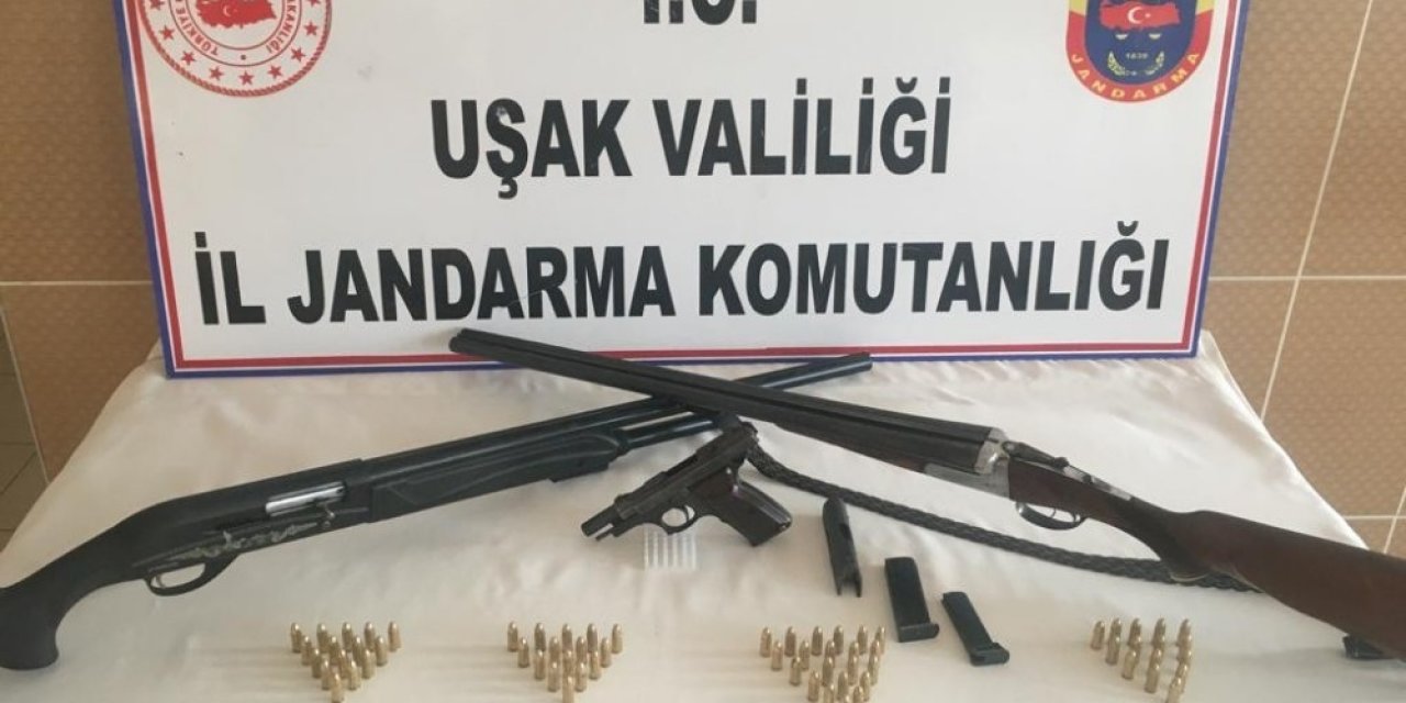 Uşak’ta Silah Kaçakçısı 2 Şüpheli Gözaltına Alındı