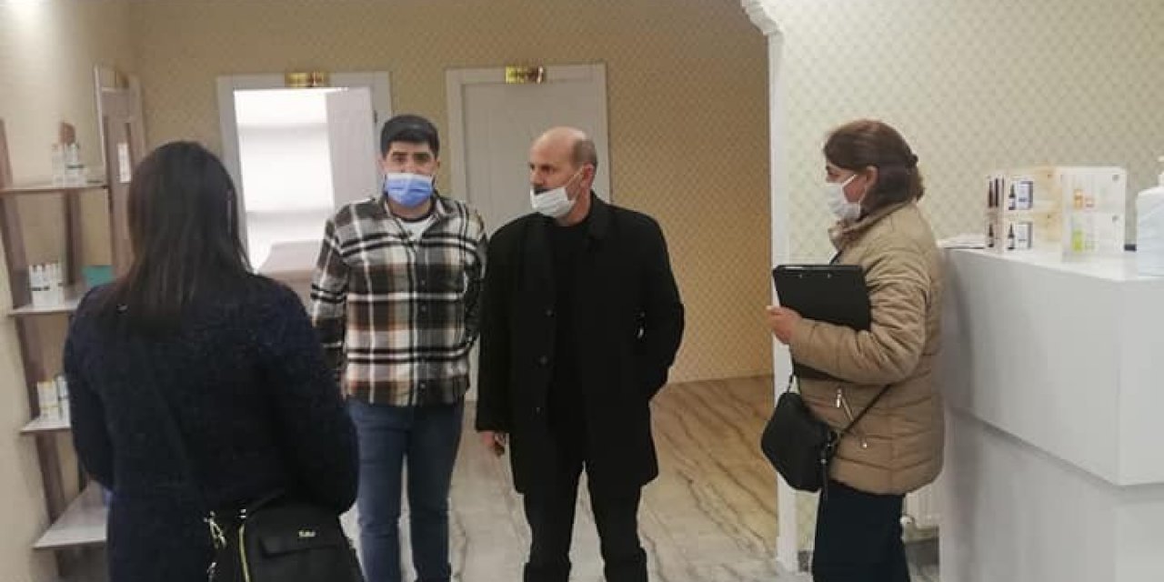 Kars’ta Covid-19 Denetimleri