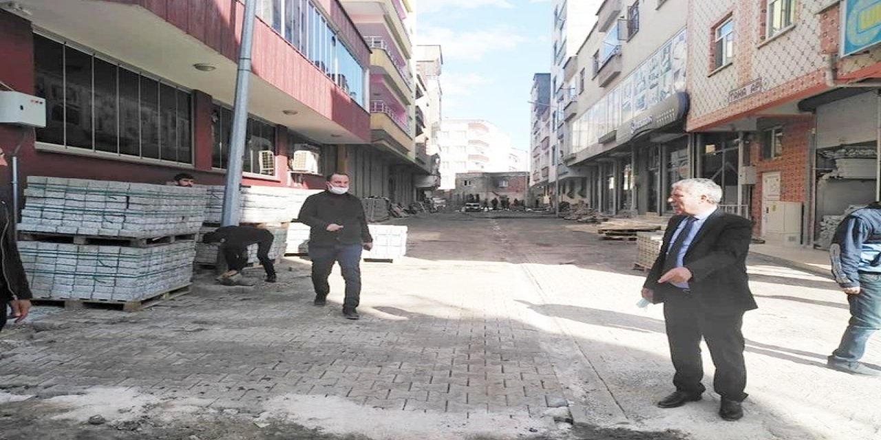 Çermik Sokakları Parke Taşıyla Rahat Bir Nefes Aldı