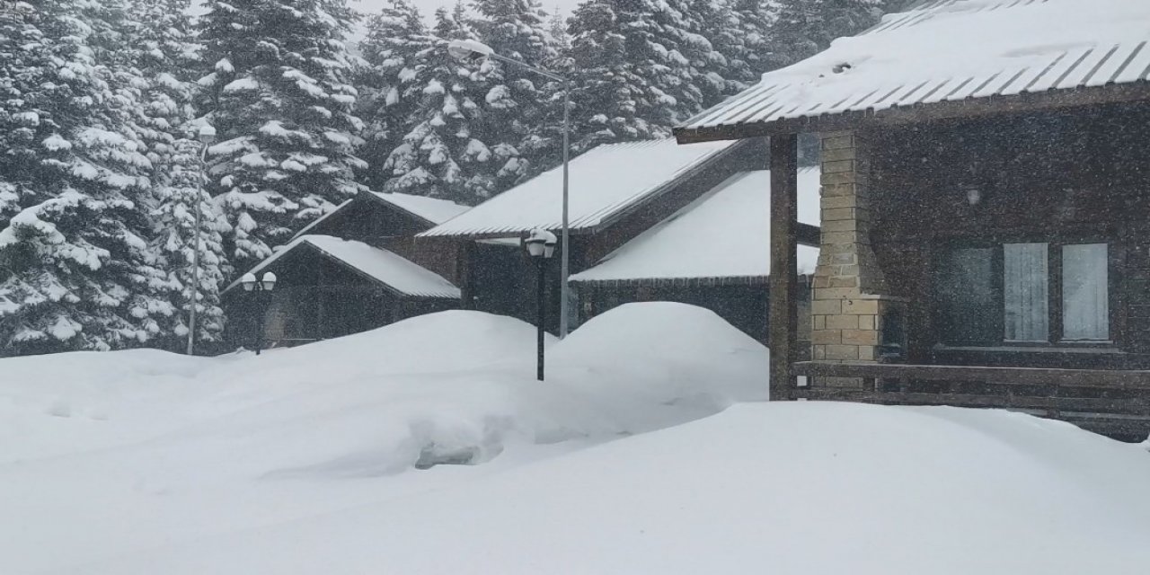 Uludağ’a Mart Karı Yağdı