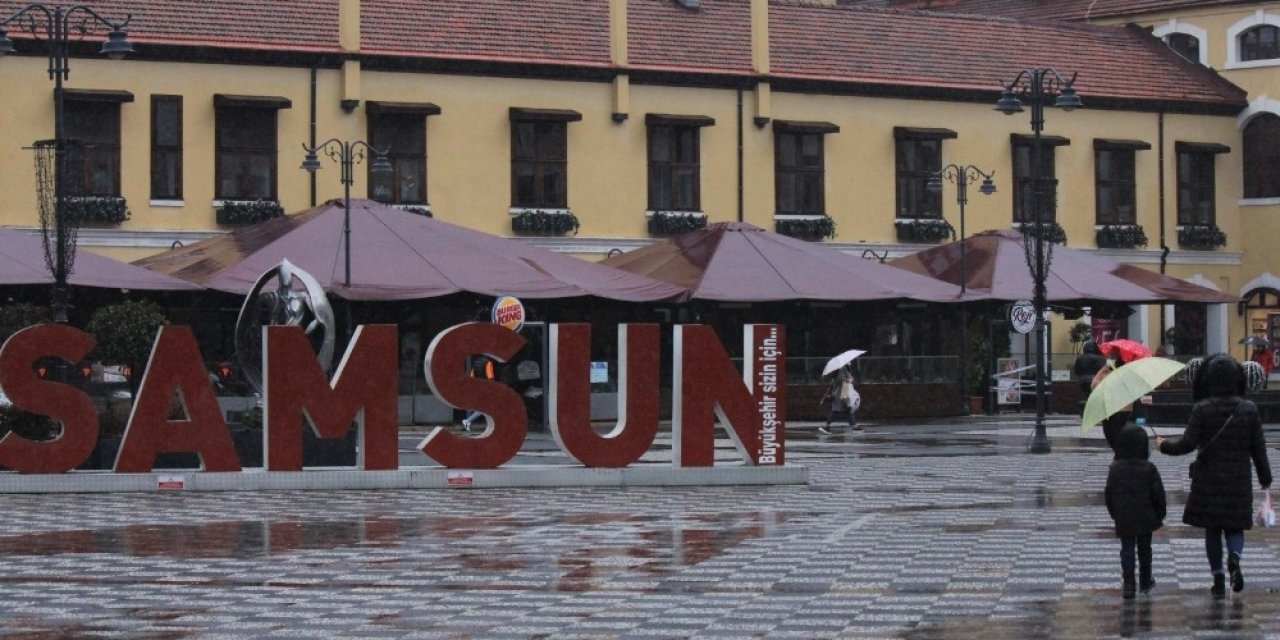 Samsun’da Sağanak